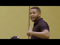 Inky Johnson With An Uplifting Message To The Minnesota Timberwolves