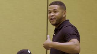 Inky Johnson With An Uplifting Message To The Minnesota Timberwolves