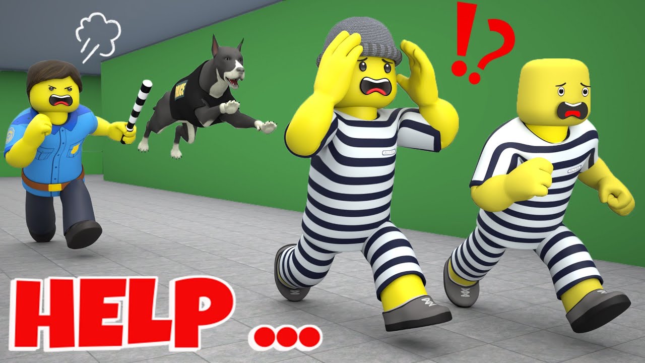 ROBLOX Brookhaven 🏡RP - ЗАБАВНЫЕ МОМЕНТЫ: ПОБЕГ ИЗ ТЮРЬМЫ ROBLOX | Roblox Steve