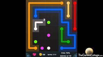 Flow Game Level - 411 [8x8] Mania Connect the Dots