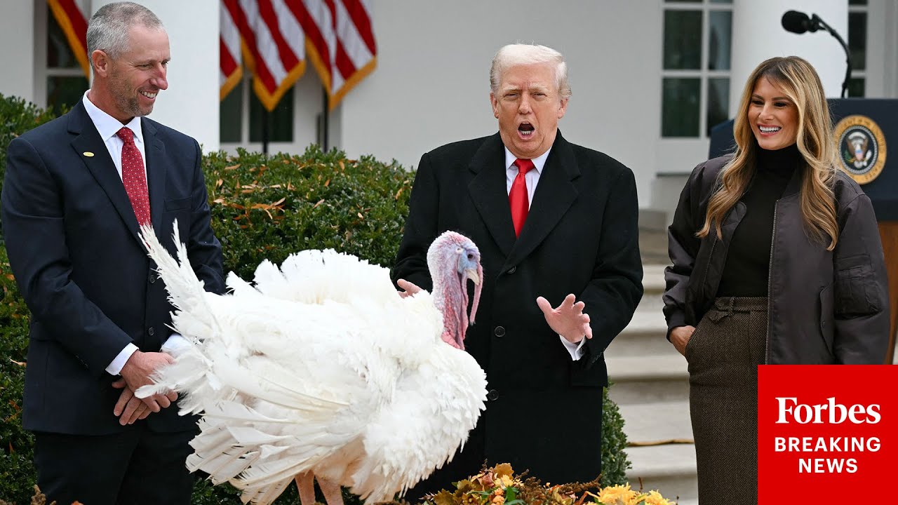 ICYMI: President Trump Holds Annual Thanksgiving Turkey Pardon For 'Waddle'