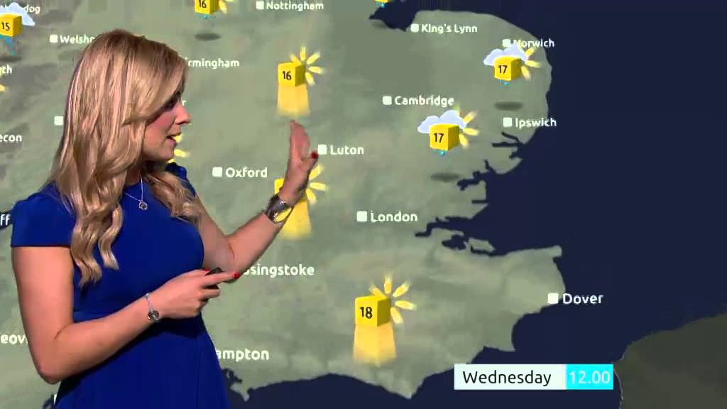 Wednesday weather: Scattered showers across the country - YouTube