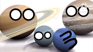 Orbs  Celestial bodies size comparison but they’re Planetballs