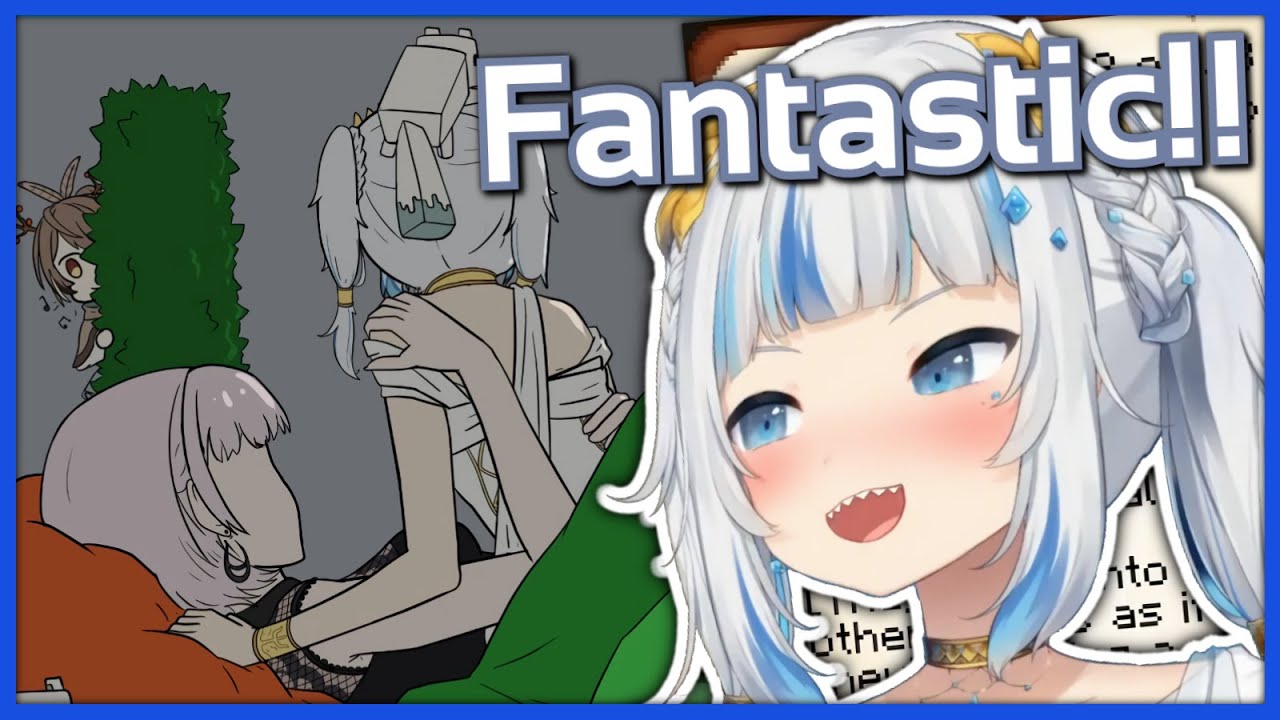 Gura Reacts To ALL The Spicy Fanfics On Bunkeronii...