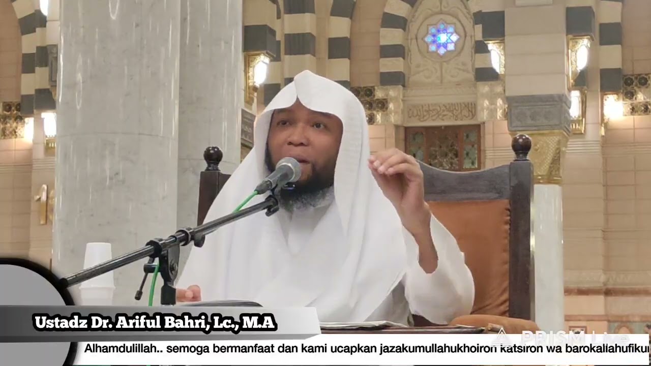 05-09-2025 || Kajian rutin Pintu 19 Masjid Nabawi || Ustadz Dr. Ariful Bahri Lc. MA