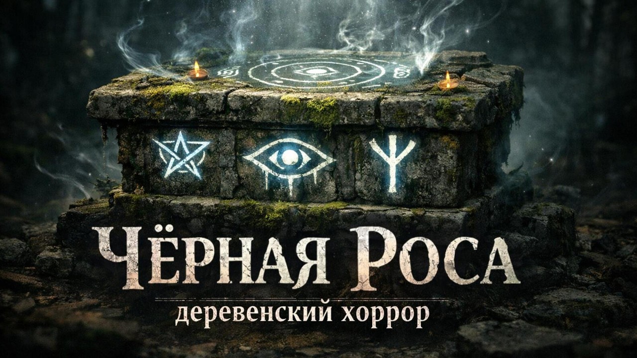 Чёрная Роса — Деревенский Хоррор | История про Ведьм, Упырей и Тёмную Магию | Мистика и Ужасы