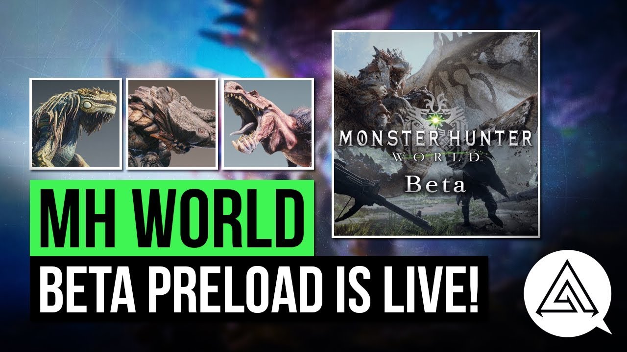 Video till Betatesta Monster Hunter: World i helgen!
