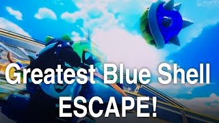 Luckiest & Greatest Blue Shell Escape Ever