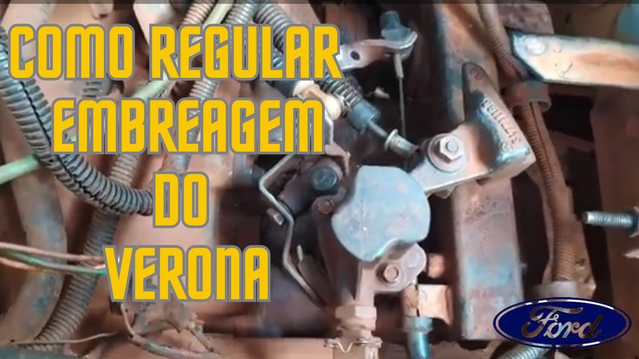 COMO REGULAR  A EMBREAGEM DO VERONA -(GUIA PASSO A PASSO)