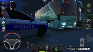 Bus Simulator : Ultimate #2 - Chốt cảnh sát đường cao tốc - Highway police latches | Android iOS screenshot 3