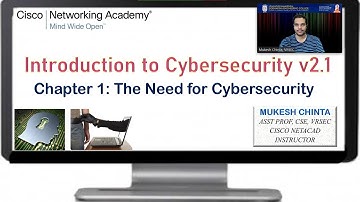 The need for Cybersecurity (Intro to Cybersecurity: Module-1)