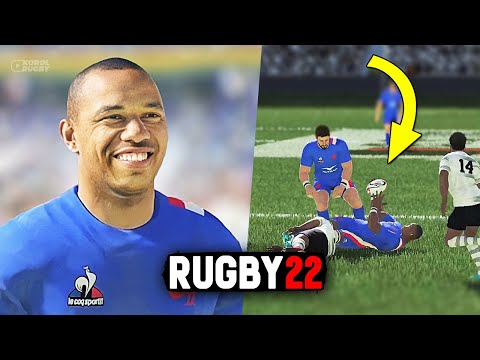 RUGBY 22 Gameplay: France vs Fiji
