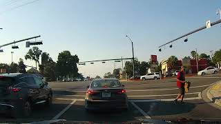 Driving through Lake City, Florida