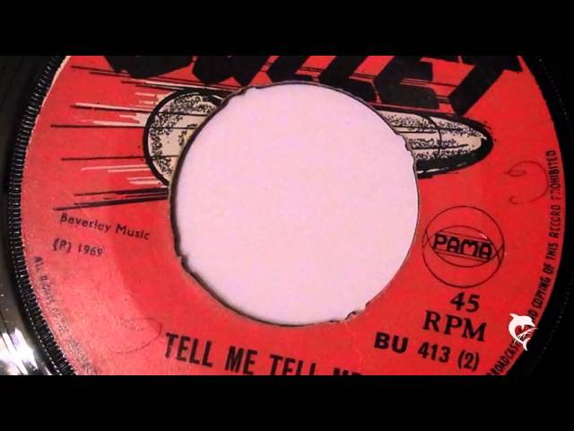 英7” The Hippy Boys Whats Your Excuse / Tell Me Tell Me BU413 Bullet /00050 Hippy Boys , Tell Me Tell Me ,What's Your Excuse , 7” Bullet