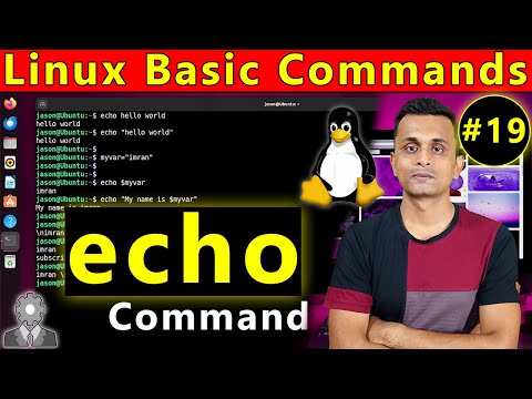 What is echo Command in Linux | How To Use echo Command in Linux