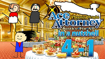 Phoenix Wright Ace Attorney: Justice For All In A Nutshell - Case 4 - Investigation