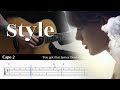 Style Taylor Swift Fingerstyle Guitar TAB Chords Tutorial Style Taylor Swift Fingerstyle Guitar TAB Chords Tutorial