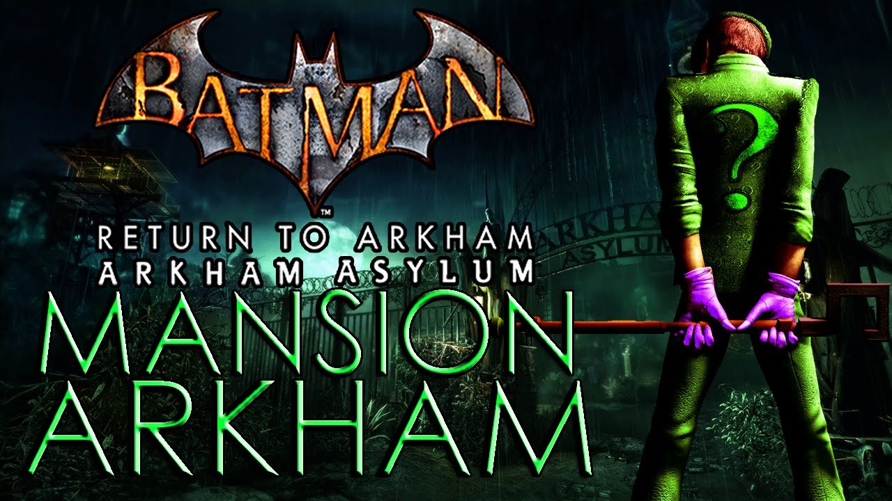 BATMAN:ARKHAM ASYLUM: Secretos del Acertijo #7|Mansion Arkham|PS4(Return To  Arkham) - YouTube