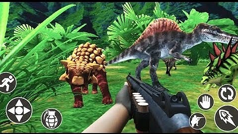 Dino Hunter - Dinosaur Game - Android Gameplay. #1