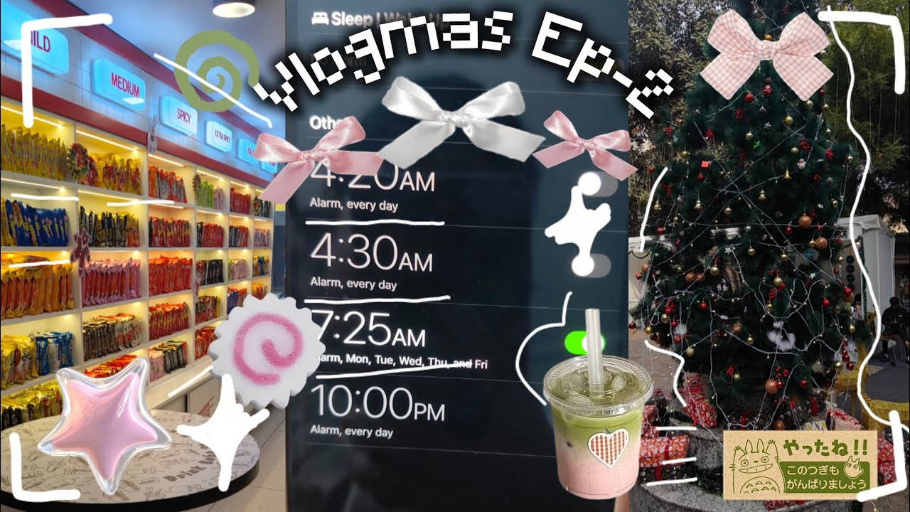 Vlogmas ep-2 🍥🌀🍙|| christmas/ having ramen and matcha}
