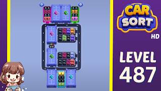 Car Sort Level 487 Solution Walkthrough
