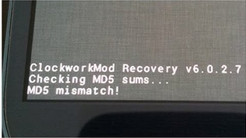 MD5 MISMATCH error, WITHOUT USING COMPUTER correction for all galaxy android devices