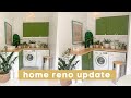 Victorian Home Renovation Updates | Laundry room makeover and reno progress | DIYary