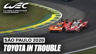 Toyota Hits Trouble After Contact with Genesis | Rolex 6 Hours of São Paulo 2026 | FIA WEC
