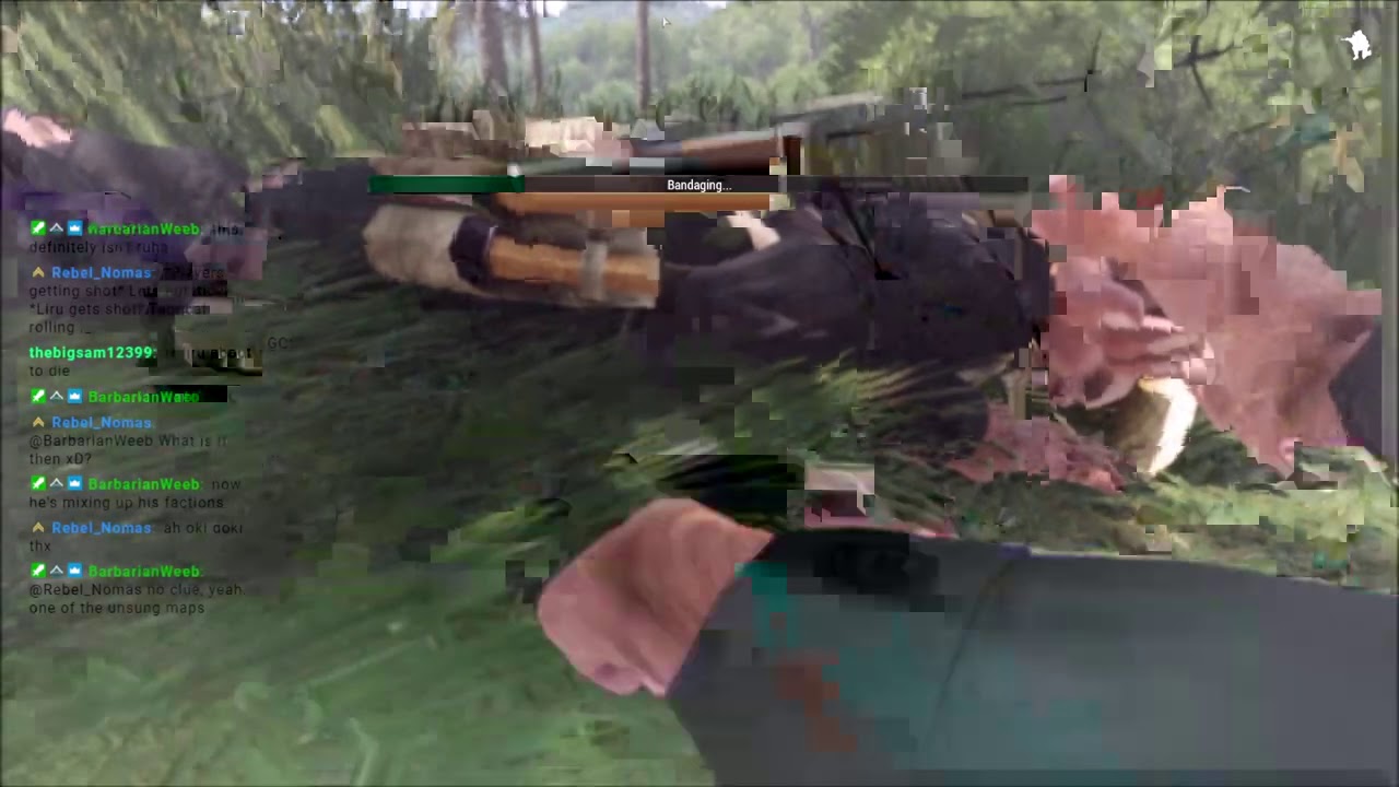 GI Go Home!! Liru on the ground