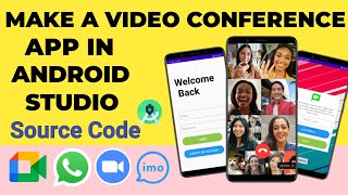 Create a Complete Video Conference App for Free like Zoom, Google Meet and IMO Tutorial in Hindi ✔️ screenshot 2