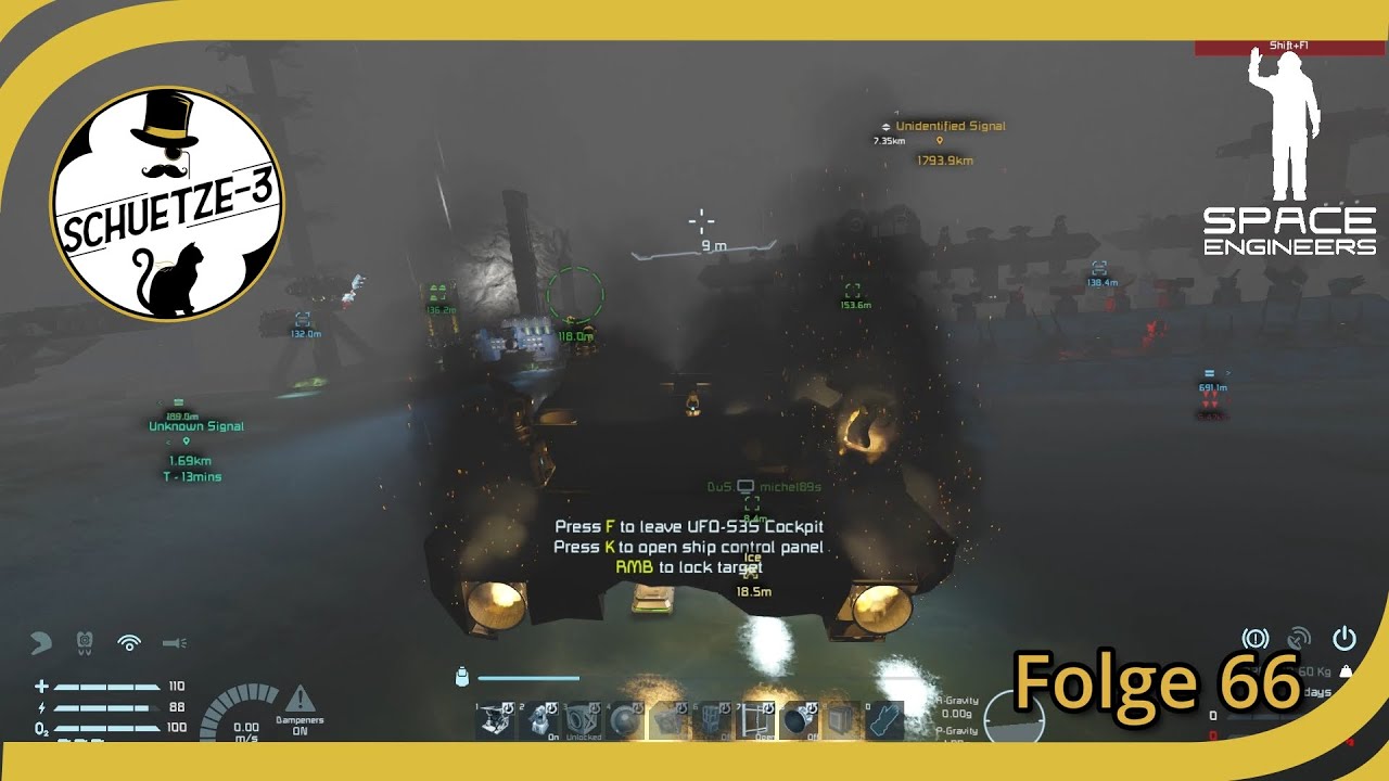 Space Engineers - PvP Folge 66 - UFO IST ABGESTÜRZT! - YouTube