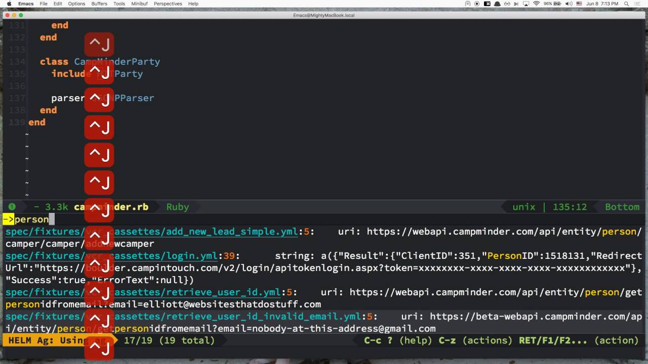 Spacemagics, or, Editing With Only A Keyboard Is Cool