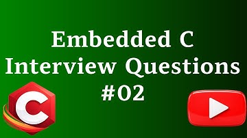 Embedded C Interview Questions | C Interview questions 