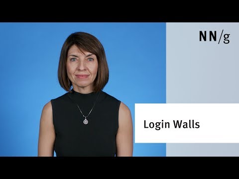 Login Walls