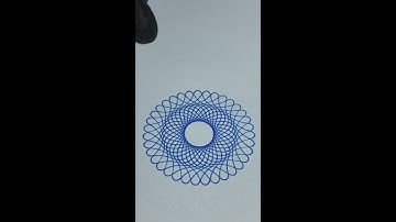 Spirograph Long 38 #asmr #spirograph #art #asmrvideo #asmrsounds #satisfying #spirograph #drawing
