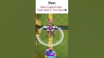 When Logbait Sees Triple Spell In Your Deck