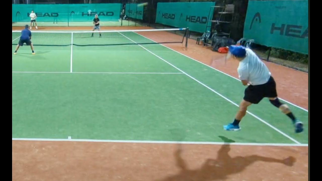 [SEMIS] HDTA Div 1 w/ Gerry vs. Derek/Michael (3-6, 3-6, 2-6) - YouTube