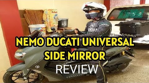 Nemo Ducati Universal Side Mirror Review