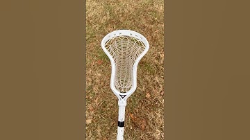 ECD Mirage 2.0 strung with armor mesh low pocket            #lacrossestick #lacrosse