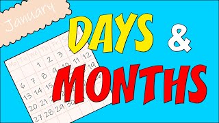 Days and Months of The Year - Vocabulary | Minimal English