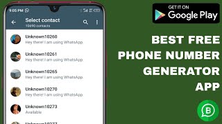 How to get thousands of WhatsApp phone numbers and friends of any country || Best free android App screenshot 1