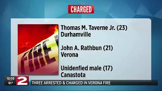 Arson: Three arrests made in connection with Verona building fire