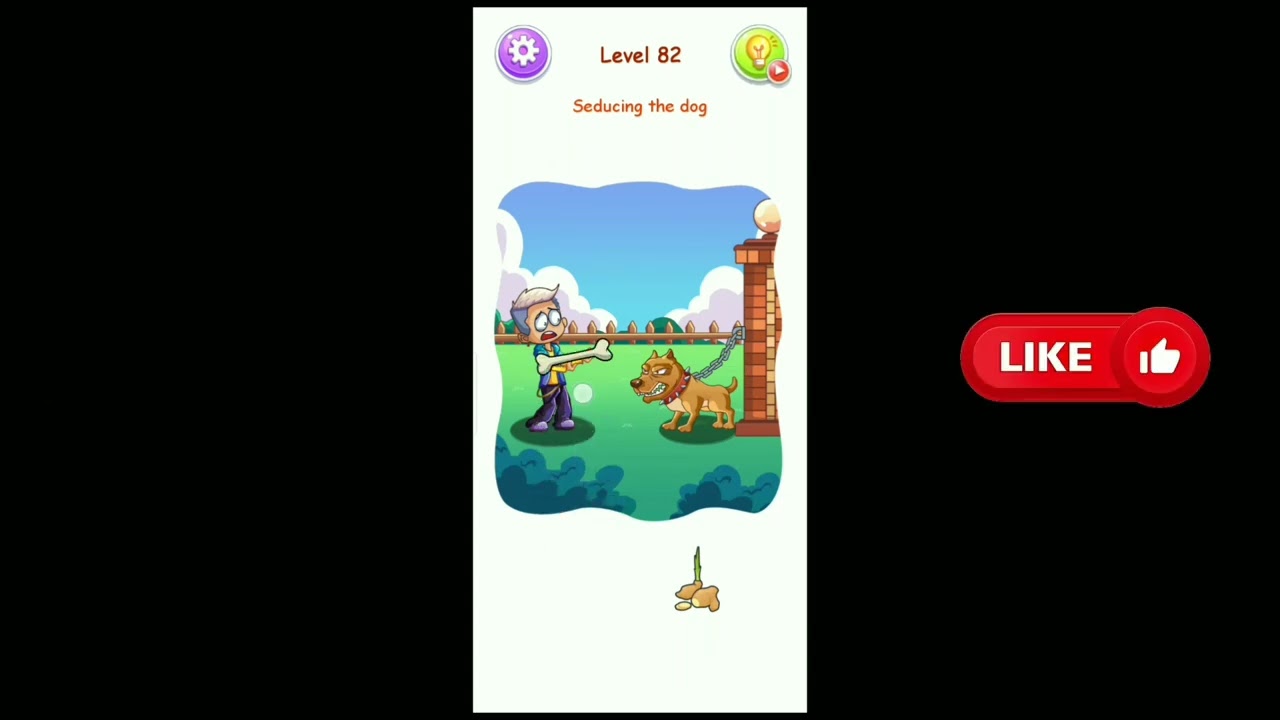 Brain Test: Nurse Story Puzzle Level 82 Seducing the dog