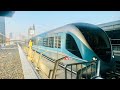 Dubai Driverless Train Joyride
