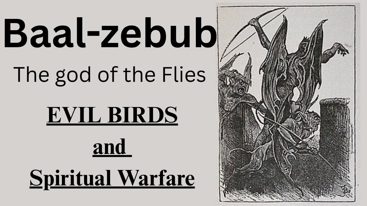 Baal-zebub, the god of the flies - Evil Birds and Spiritual Warfare - KJB1611