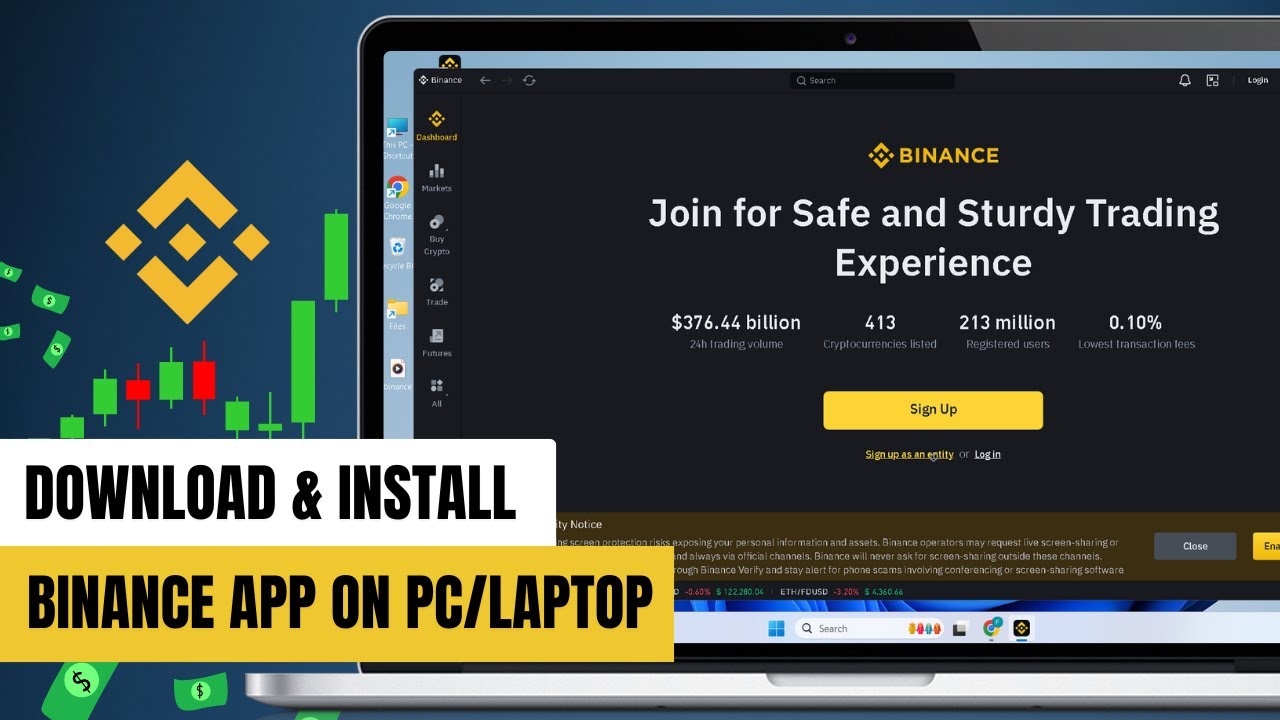 How to Download Binance App in Laptop | How to Download Binance in PC