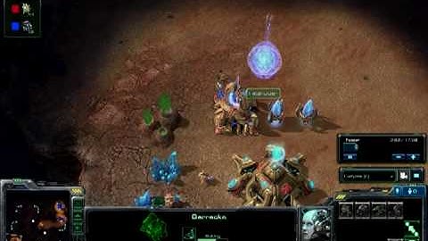 Starcraft 2 Beta Footage Fateholder Protoss v Terran Ladder Game p1