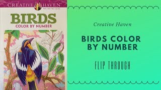 Creative Haven's Color by Number - Birds (With A Twist) screenshot 2