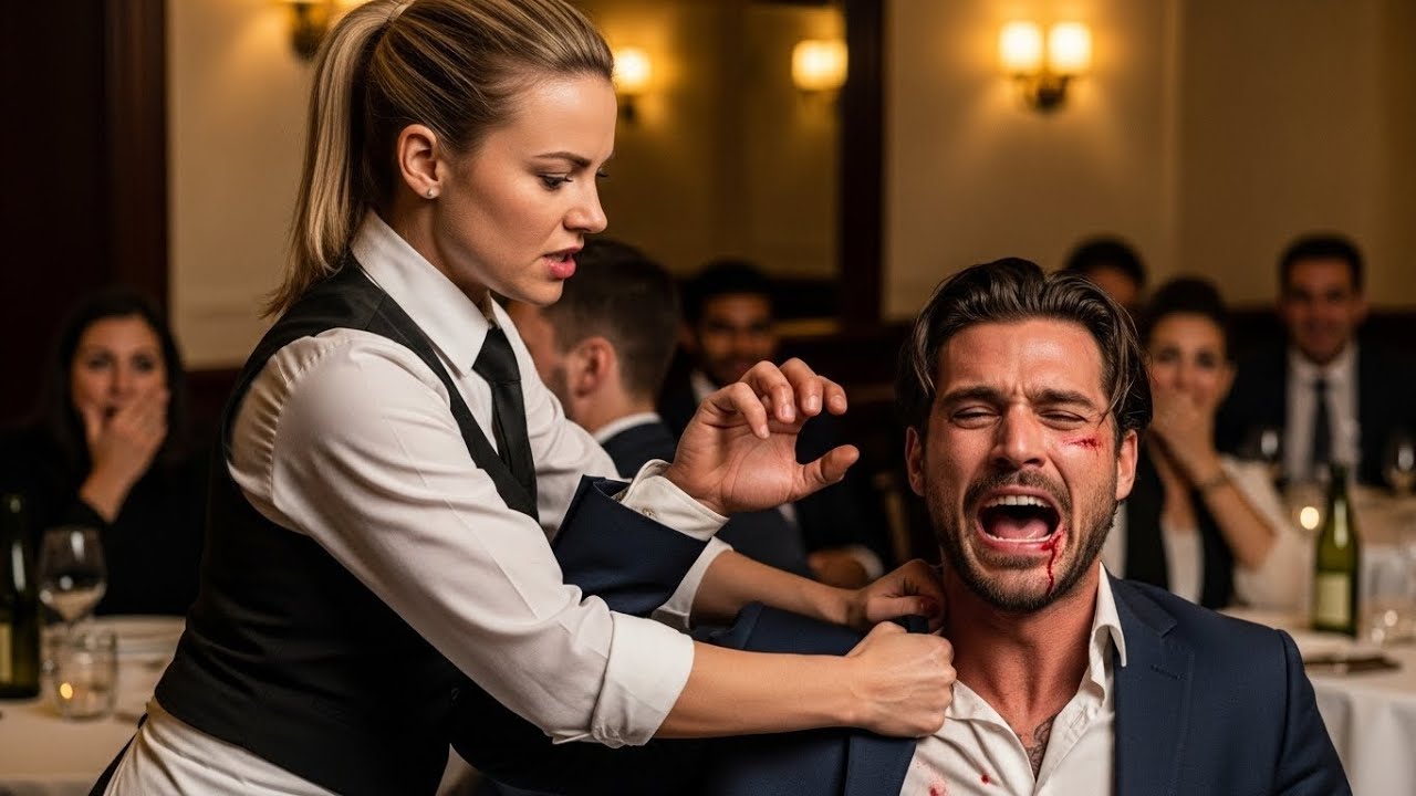 Mafia Boss Laughed at the Waitress’s Warning — Seconds Later, She Dislocated His Arm