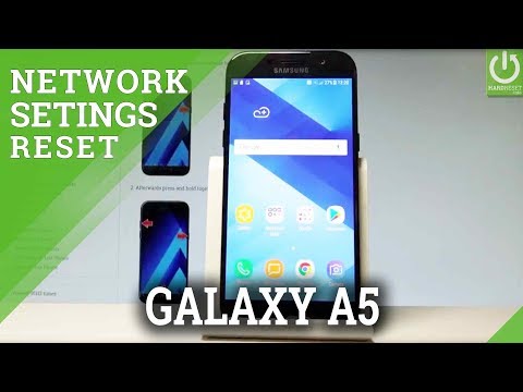 SAMSUNG Galaxy A5 (2017) RESET NETWORK SETTINGS